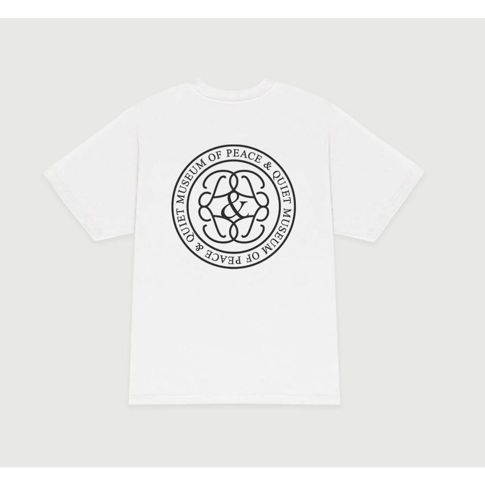 Museum of Peace and Quiet Symbol T shirt White Large